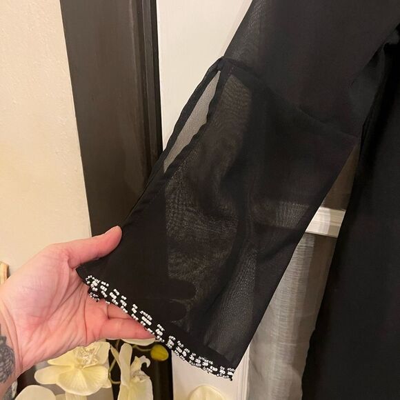 Beaded Swim Cover Up/ Top - Picture 4 of 11